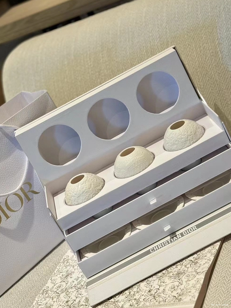 LIGHT X DOME BERNARDAUD SET CHRISTIAN 0818